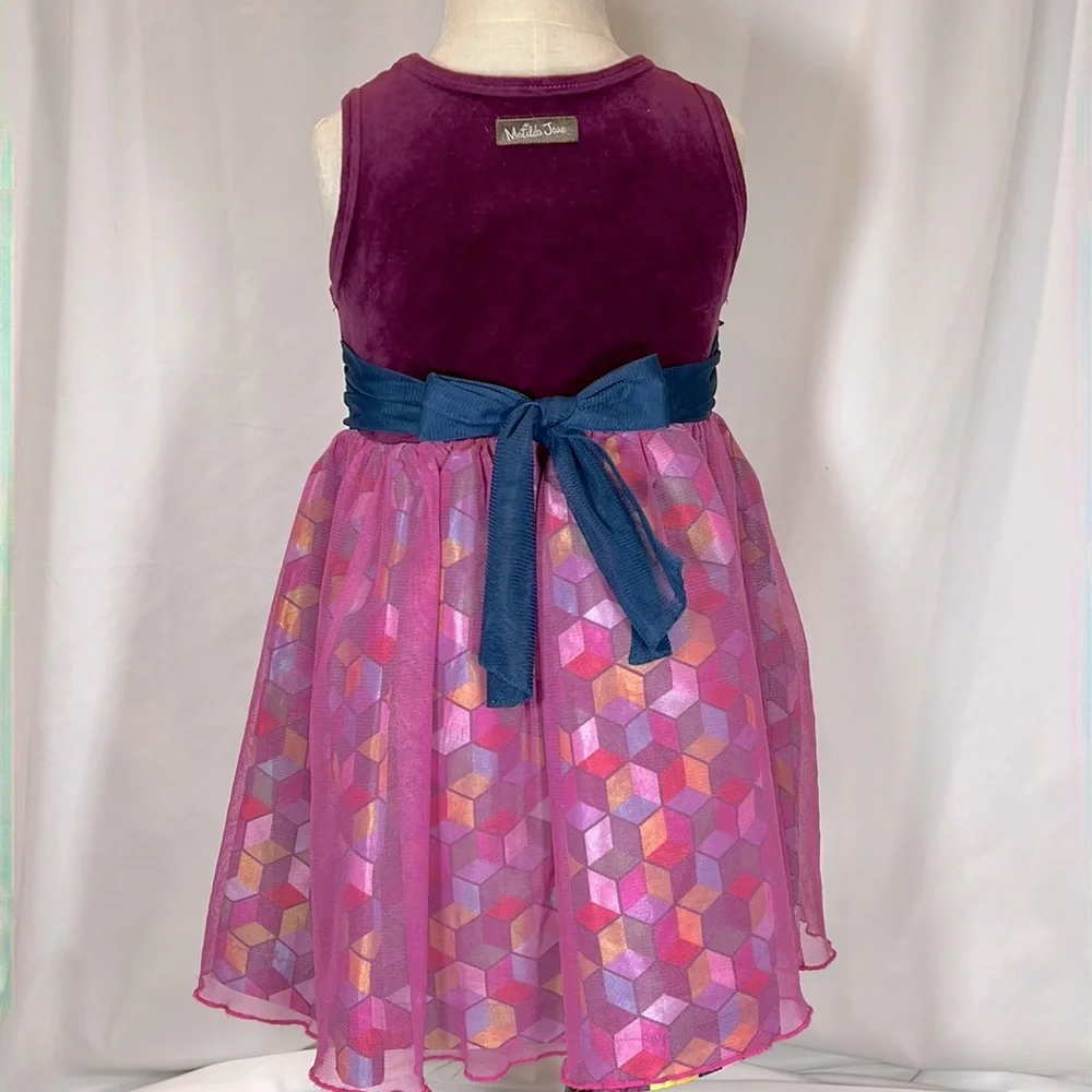 Matilda Jane Paint by Numbers Girls Dress Size 4 - Picture 2 of 7